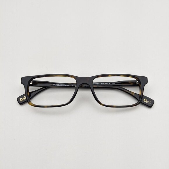 ?️Made in Italy! Dolce&Gabbana DD1244 502 Eyeglasses 53/16/140 | ALI809?️​ main image 4